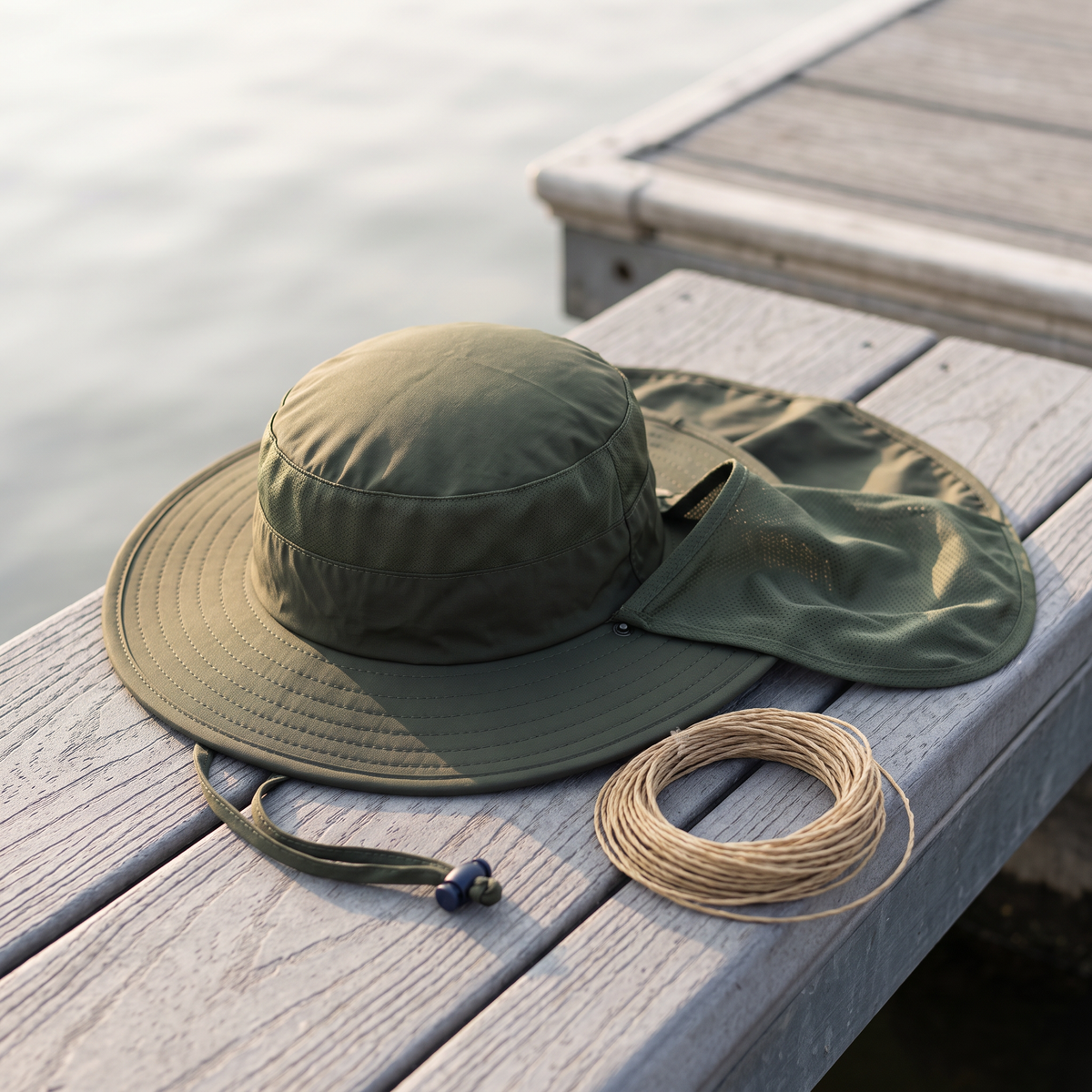 Fishing Sun Hat – Wide Brim UV Protection Hat with Face Cover