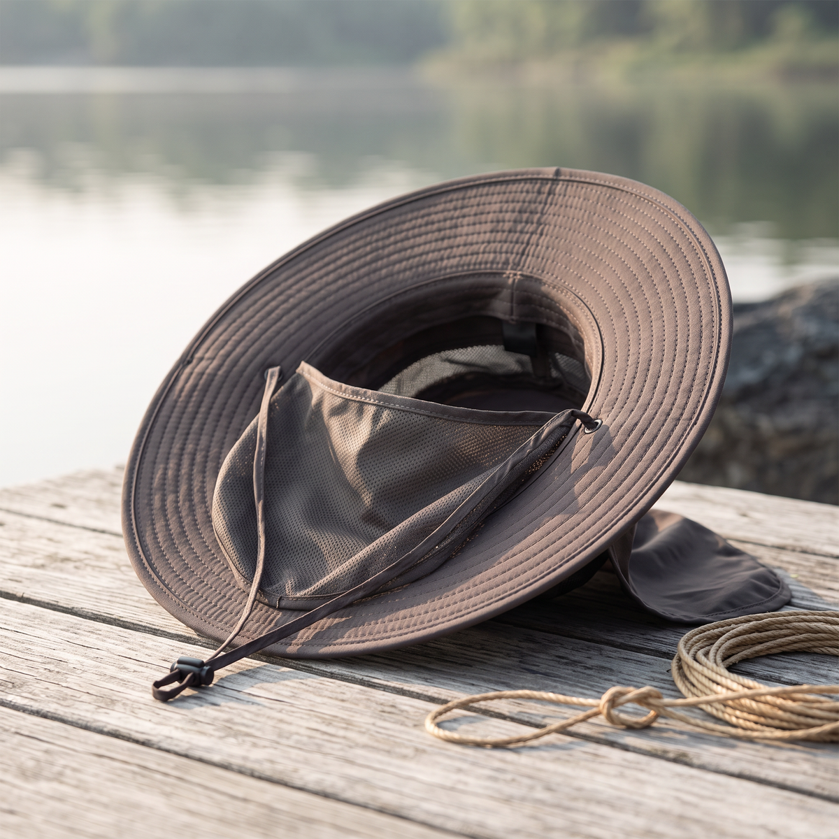 Fishing Sun Hat – Wide Brim UV Protection Hat with Face Cover
