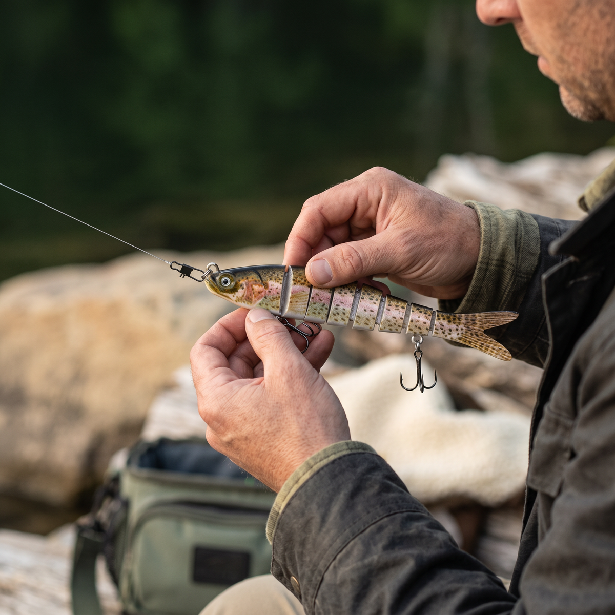 Long-Casting Fishing Lure – Sinking Minnow Bait for Freshwater Fishing