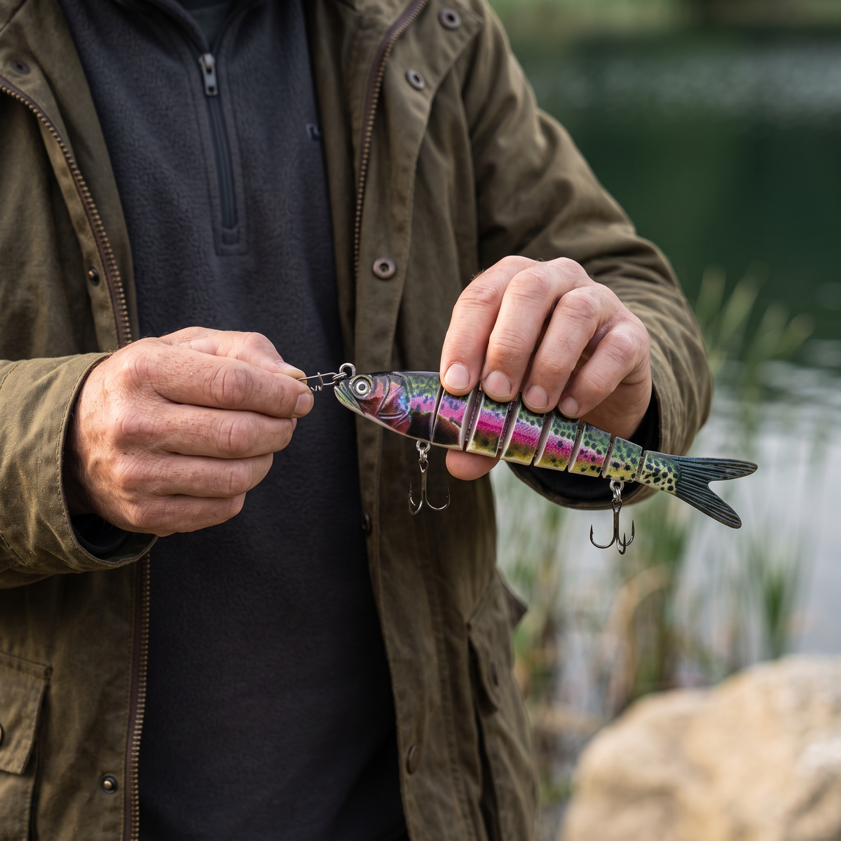 Long-Casting Fishing Lure – Sinking Minnow Bait for Freshwater Fishing